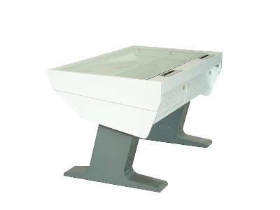 定制觸摸屏多媒體操作臺完成生產(chǎn)圓滿交付客戶