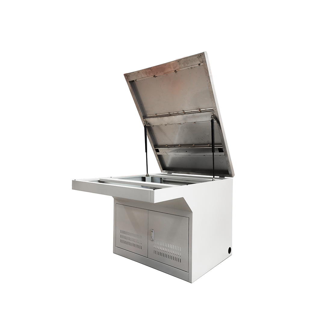 工業自動化翻板式操作臺，不銹鋼操作臺